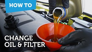 How to change car oil and filter