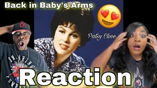 WOW HER VOICE HAS LOVE AND BEAUTY IN IT!!! PATSY CLINE - BACK IN BABY'S ARMS (REACTION)