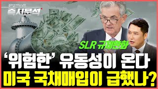 SLR 규제 완화 : 유동성 공급과 금융 위험 고조, 미국 국채시장 안정을 이끌까? [즉시분석]