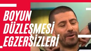 BOYUN DÜZLEŞMESİ EGZERSİZLERİ. FİZYOTERAPİST HÜRKAN AKKUZU İLE TRT EKRANLARINDA CANLI YAYINDA.