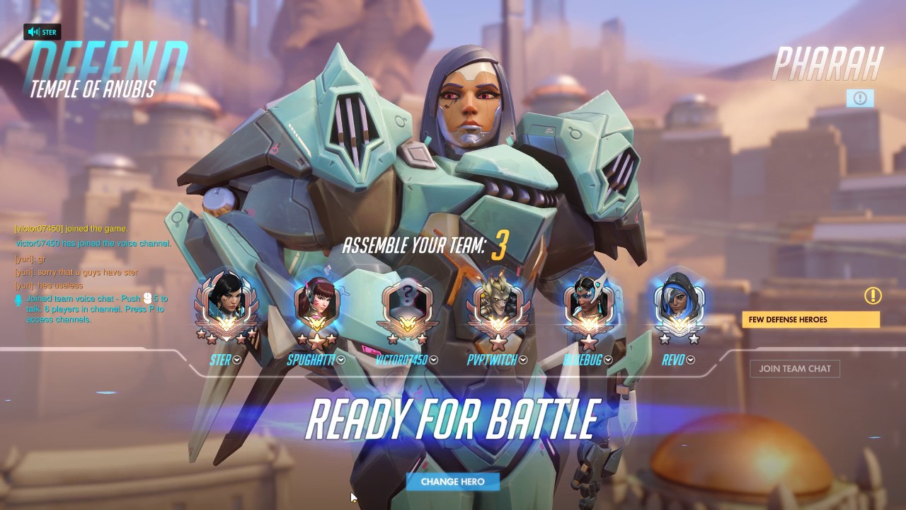 [Season 4: 4100 SR] Ster | Mei, Pharah | Temple of Anubis Pro Gameplay