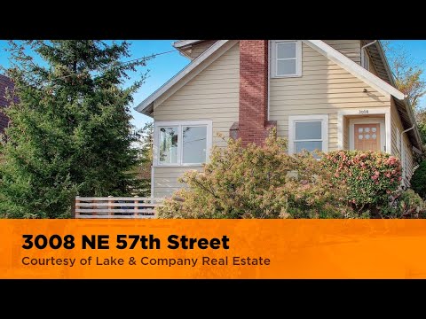 3008 NE 57th Street, Seattle, WA home video tour
