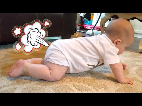 Oh nooooo! Lovely Moments When Babies Fart #2 - Funny Baby Video