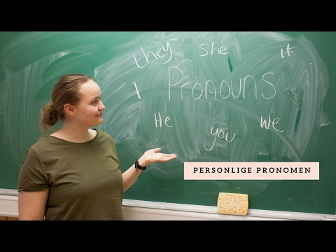 Video: Pronomen På Engelsk