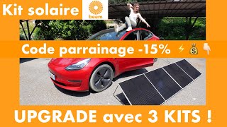 Je TRIPLE ma PUISSANCE PHOTOVOLTAIQUE ! 3 KITS autoconsommation @beemenergy ! TUTO et AVIS !