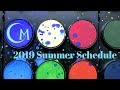2019 summer schedule for the crafting muse channel games and appearances