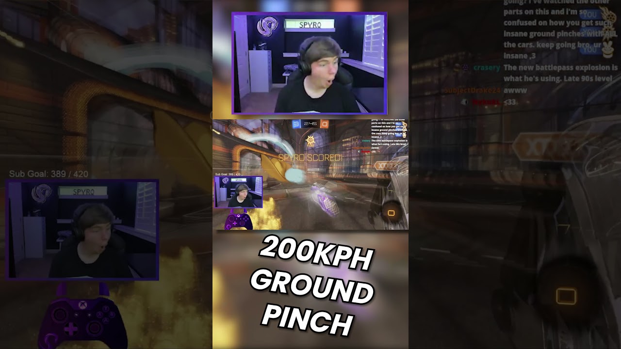 SPYRO'S INSANE 200KPH GROUND PINCH! 
