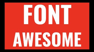 Bootstrap grid system, font awesome