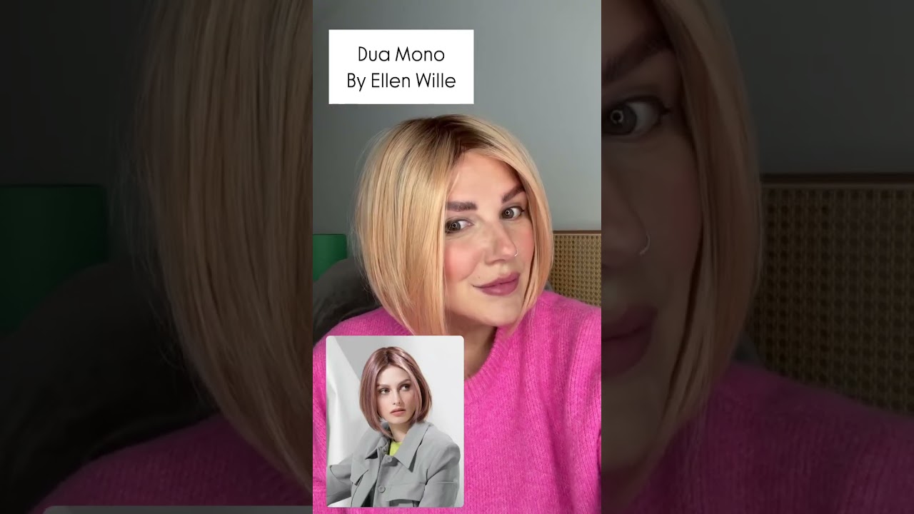 ELLEN WILLE WIGS | On the models vs on me 👀 