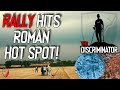 RALLY HITS ROMAN HOT SPOT. METAL DETECTING UK