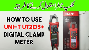 How to use Digital multimeter UNI-T UT203+