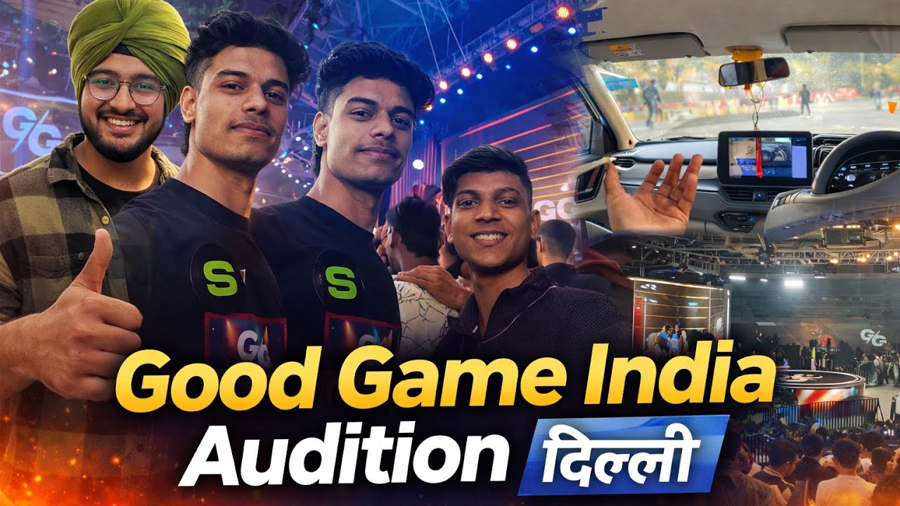 Let’s go for good game,India audition 💕😁😱💪🏻￼ #goodgameindia #mohitrexvaizi #fukrainsaan #oceansharma