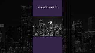 Black and White Wall Art Collection from William Drew