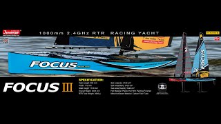 Joysway 8812V3 FOCUS V3 RC mono hull One Meter sailboat