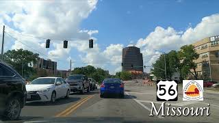 U S 56 End to End Tour Day 1 (Kansas City, MO to McPherson, KS)
