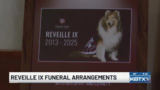 Texas A&M finalizes funeral arrangements for Reveille IX