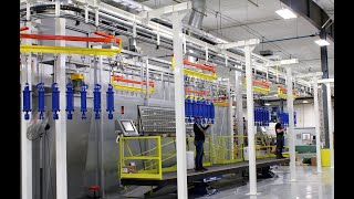 Celebrity Overhead Conveyor Finishing Line for Prince Hydraulic Cylinders -  IntelliTrak 500 Series Wealth