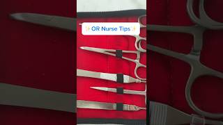 I bought some surgical instrument sets to create better educational videos in the future! #nursing