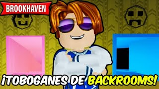 CÓMO HACER LOS TOBOGANES DE LOS BACKROOMS EN BROOKHAVEN 🏡