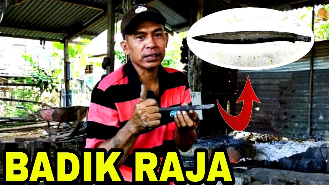 🔴Badik Raja Pamor Leko Ase Bunga Garam