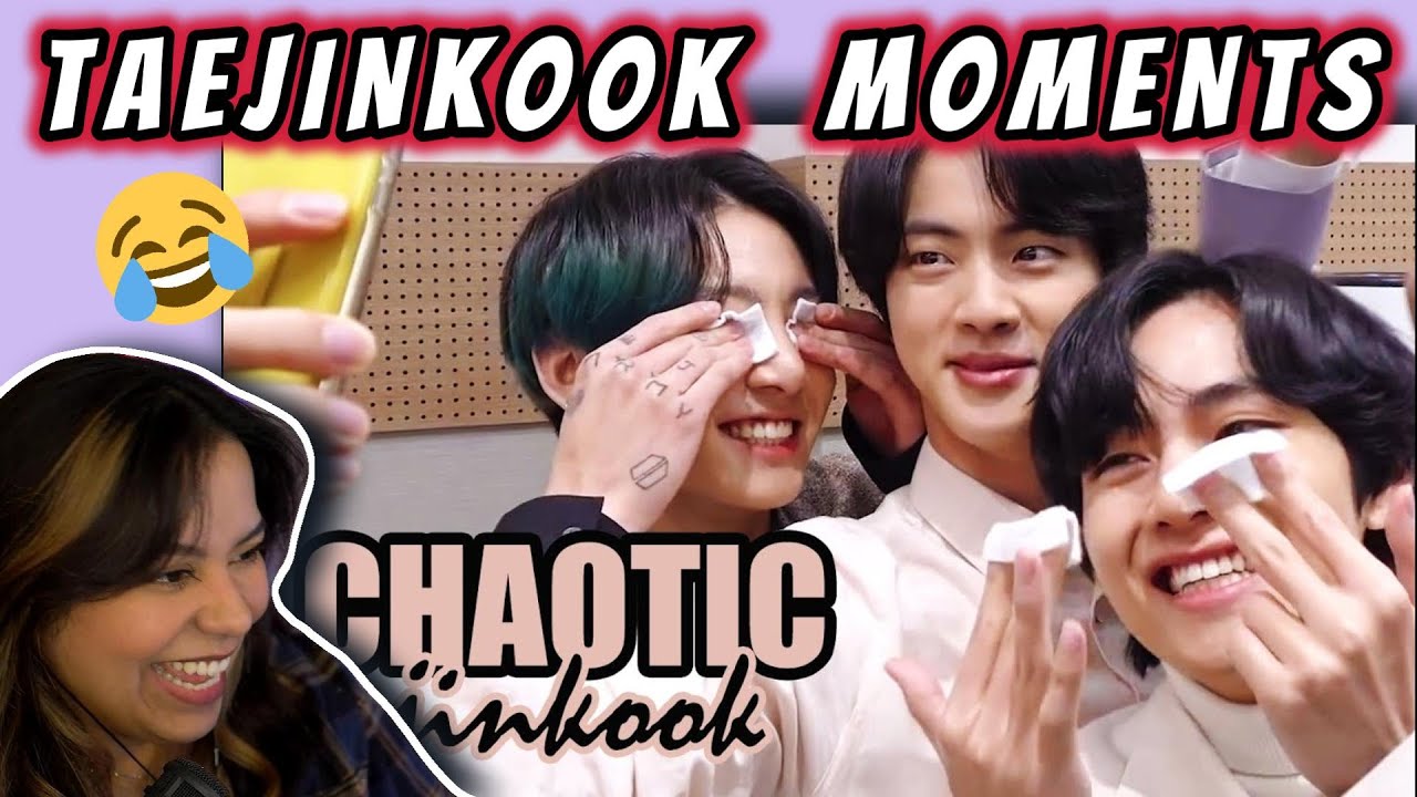 Taejinkook : The most chaotic trio of BTS REACTION!
