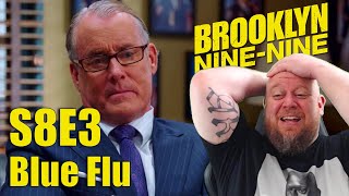 Brooklyn 99 8x3 - Blue Flu REACTION - Lots of funny dialogue, but the plot is still depressing