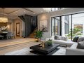The Slat-Wall Portal: How to Define Your Open-Concept Living Room Without A Single Solid Wall