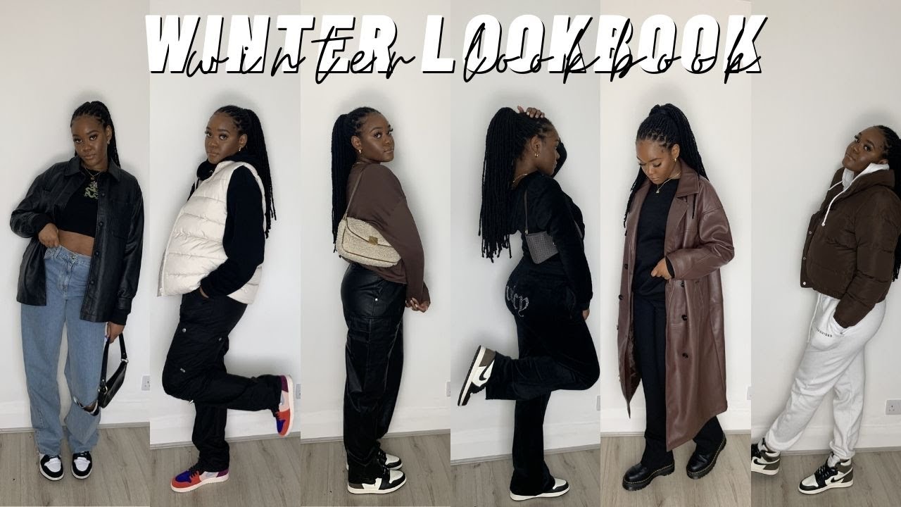 My Style in a Winter Lookbook ~ Casual Winter Outfit Inspo 2021 - YouTube
