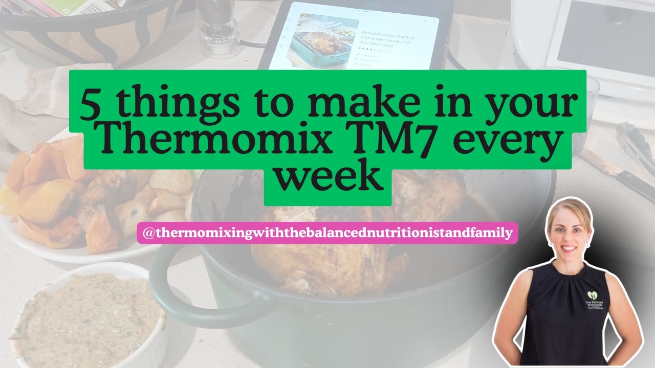 5 блюд, которые можно приготовить в Thermomix TM7 каждую неделю