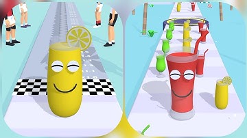 Juice Run All Max Level Relaxing Gameplay iOS,Android Update New Level Video Games