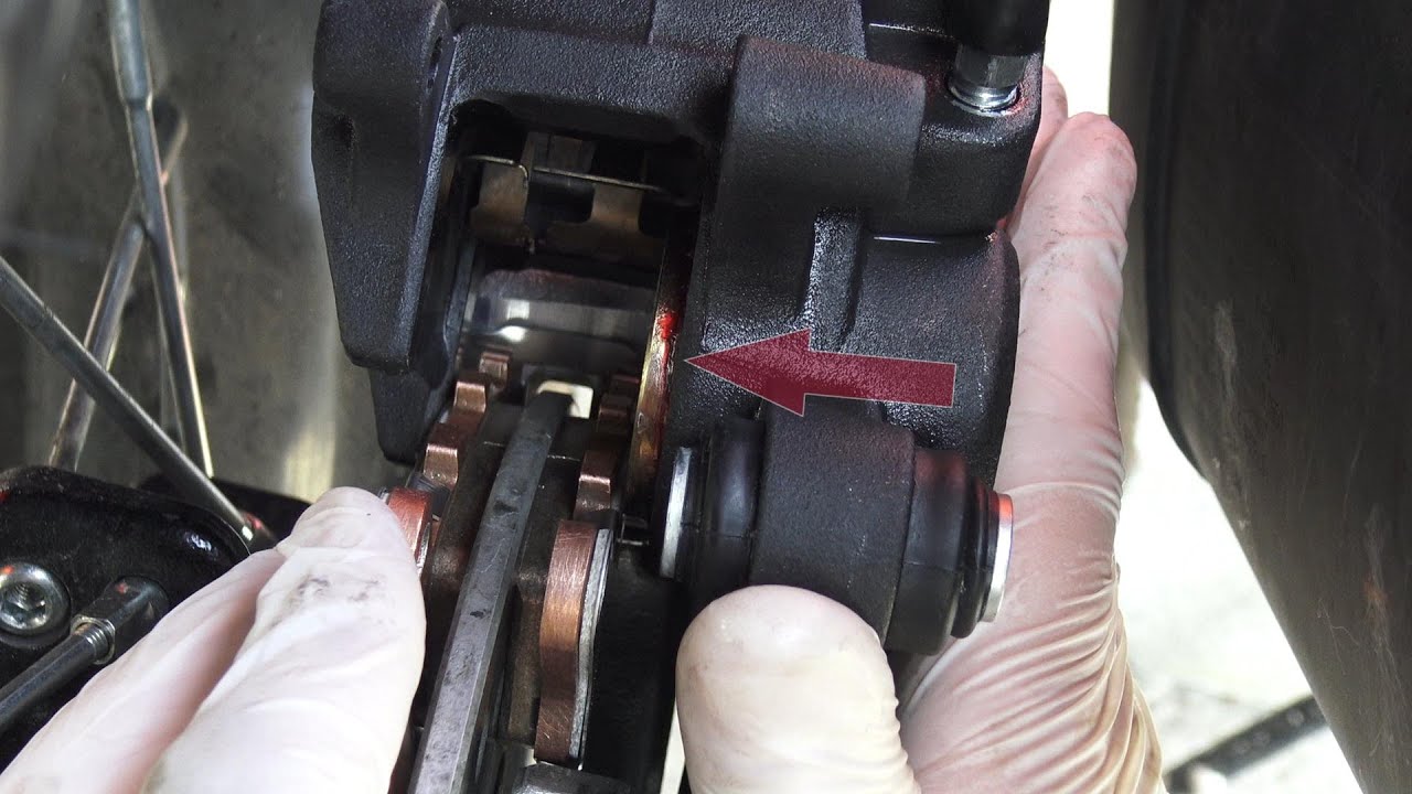 How To Replace Your Moto Rear Brake Pads | Dr Vstrom Brake Series
