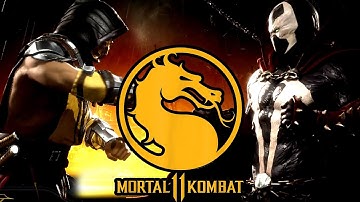 Scorpion vs Spawn (Hardest AI CPU) - Mortal Kombat 11