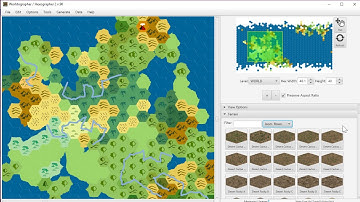 Worldographer: switching levels and presets