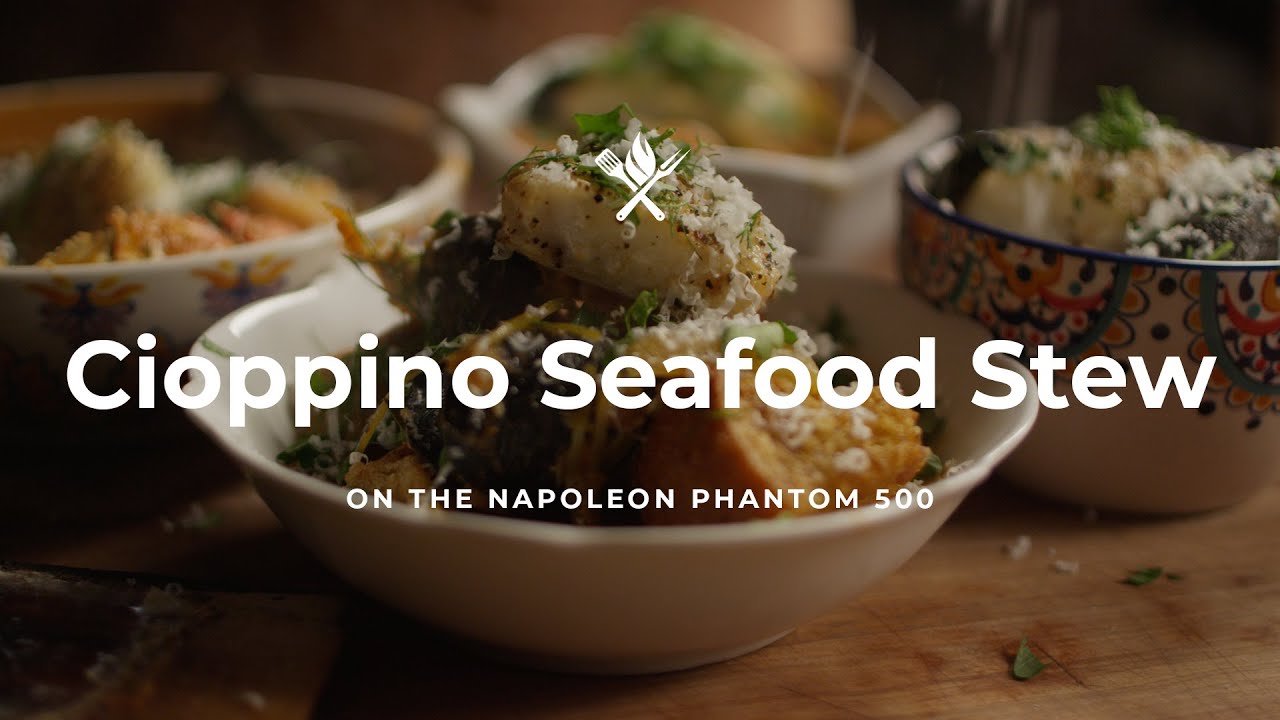 Best Cioppino Seafood Stew Recipe | Charcoal Grilled