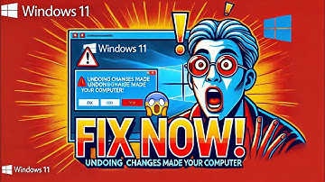 🔥 FIX: "Undoing Changes Made to Your Computer" in Windows 11 | No File Loss! 🚀