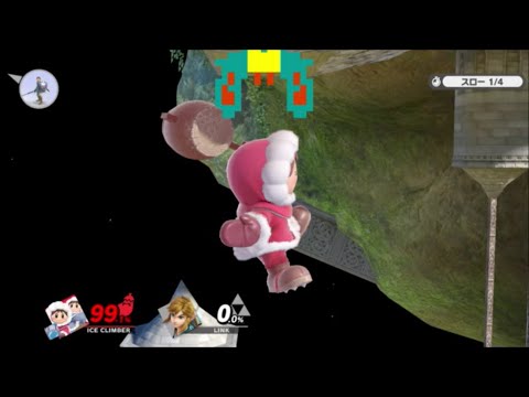 スマブラSP　ポポ　ナナ　ギャラガ捕獲