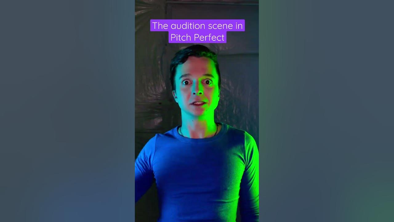 The audition scene in Pitch Perfect remake! #shorts #pitchperfect #acapella #singing #cover