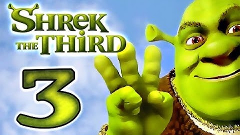 Shrek The Third Walkthrough Part 3 (PS2, PSP, Wii, PC) Ye Olde Ruins + Road
