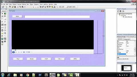 membuat media player menggunakan microsoft visual basic 6 0