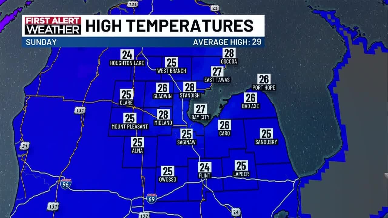 First Alert Weather Update: Sunday morning, Jan. 18