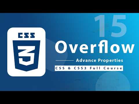 Overflow in CSS3 🌊 | CSS & CSS3 Full Course 2026 | Class #15