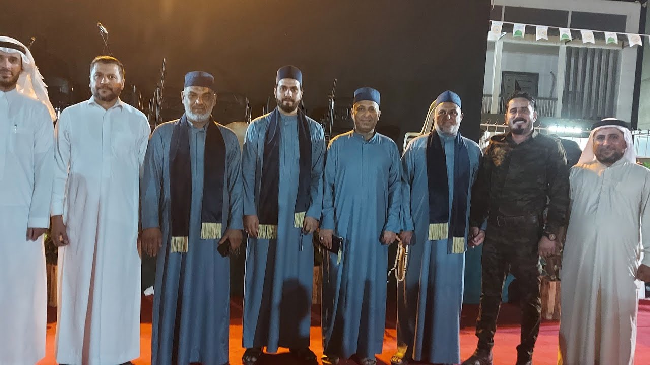 نور النبي لاح علكون وغمر / فرقة عبد الحكيم الالوسي/ بمناسبة مولد النبي/ مجلس علماء الرباط المحمدي 