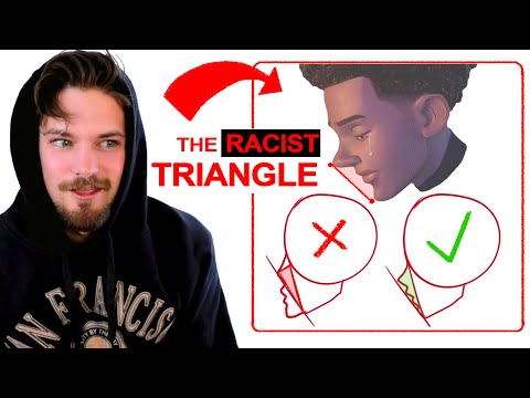 fixing black characters with the racist triangle 👀