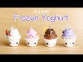 Kawaii Frozen Yoghurt│Polymer Clay Tutorial
