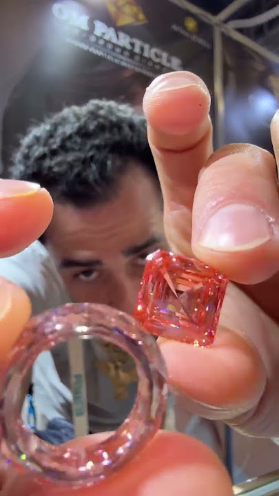 The Worlds FIRST Pink Diamond Ring! #diamonds #jewelry #shorts