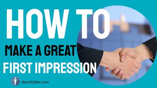 #PersonalityDevelopment #softskills How To Make A First Good And Great Impression | BestifyMe screenshot 3