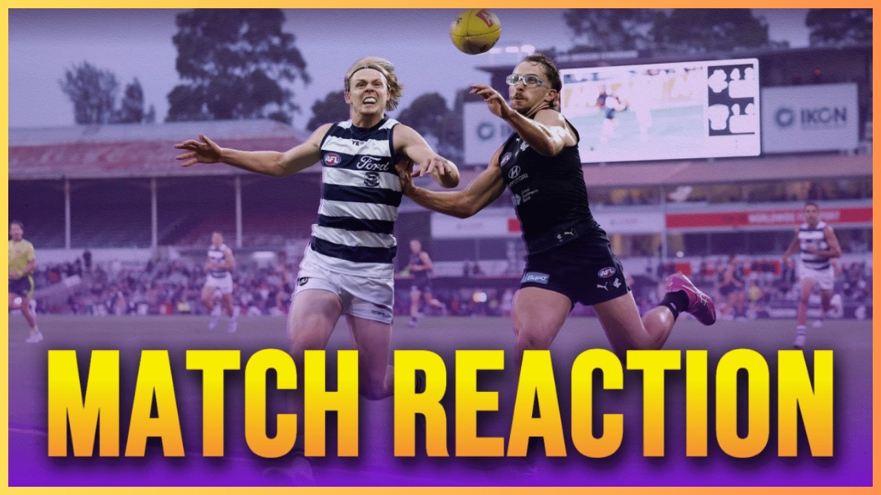 РЕАКЦИЯ | Серия матчей между командами «Карлтон» и «Джилонг» в 2026 году