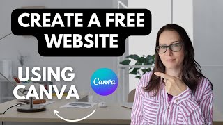 Create A Free Website Using Canva! + Link in Bio!