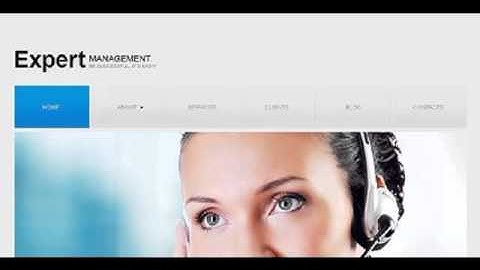 Preview White _ Grey Management Company Drupal Theme by Sa