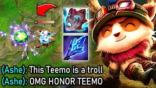 I played Teemo Support in HIGH ELO to prove that it's OP ... (WARNING: HILARIOUS)